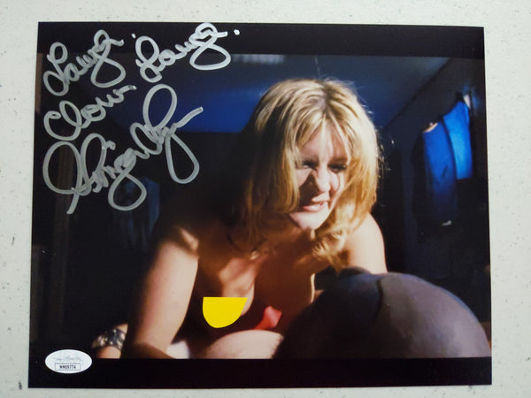 GINGER LYNN Signed 8x10 Photo The Devil's Rejects Autograph Inscription JSA C