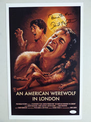 DAVID NAUGHTON Signed 11x17 POSTER American Werewolf in London Autograph BAS JSA A