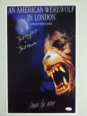DAVID NAUGHTON Signed 11x17 POSTER American Werewolf in London Autograph BAS JSA D