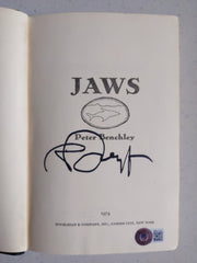 RICHARD DREYFUSS Signed JAWS BOOK 1974 Autograph JAWS BECKETT BAS QR 1