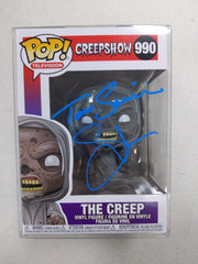 TOM SAVINI GREG NICOTERO 2x Signed CREEPSHOW CREEP FUNKO POP Autograph Horror SFX Icon BAS JSA