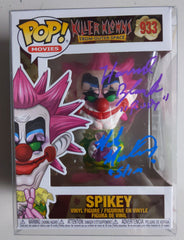 MIKE MARTINEZ & HARROD BLANK Signed Funko POP SPIKEY KILLER KLOWNS Autograph BAS JSA