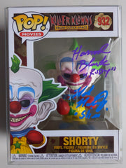 MIKE MARTINEZ & HARROD BLANK Signed Funko POP SHORTY KILLER KLOWNS Autograph BAS JSA