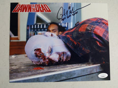 Paul Musser Signed Dawn of the Dead 8x10 Photo Plaid Shirt Zombie Auto BAS JSA B