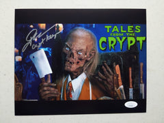 JOHN KASSIR Signed The Cryptkeeper 8x10 Photo Autograph Tales from the Crypt BAS JSA C