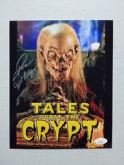 JOHN KASSIR Signed The Cryptkeeper 8x10 Photo Autograph Tales from the Crypt BAS JSA A