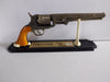 MICHAEL BIEHN Signed Replica Pistol & Plaque Stand Revolver TOMBSTONE Autograph BAS JSA COA