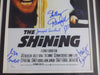 Shelley Duvall - Lisa & Louise Burns - Joe Turkel THE SHINING 4X Signed 11x17 Movie Poster FRAMED  BAS JSA COA