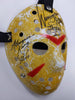 Warrington GILLETTE - Adrienne KING - Amy STEEL 3x Signed Jason HOCKEY MASK Friday the 13th Part 2 Autograph BAS JSA COA