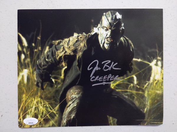 JONATHAN BRECK Signed Jeepers Creepers 8x10 Photo The Creeper Autograph BAS JSA A