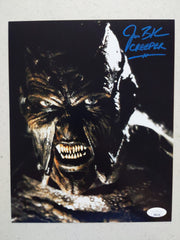 JONATHAN BRECK Signed Jeepers Creepers 8x10 Photo The Creeper Autograph BAS JSA H
