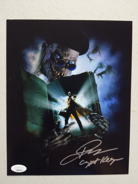JOHN KASSIR Signed The Cryptkeeper 8x10 Photo Autograph Tales from the Crypt BAS JSA x