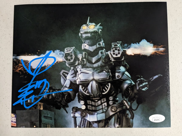 Motokuni NAKAGAWA Signed GODZILLAFinal Wars 8x10 PHOTO MechaGodzilla Autograph JSA BAS COA Ab