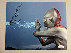 SATOSHI BIN FURUYA Signed ULTRAMAN 8x10 Photo Autograph Japanese BECKETT BAS JSA COA RARE H
