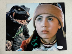 Ayako FUJITANI  Asagi Kusanagi Gamera Signed 8x10 Photo Autograph BAS JSA COA A