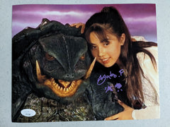 Ayako FUJITANI  Asagi Kusanagi Gamera Signed 8x10 Photo Autograph BAS JSA COA B