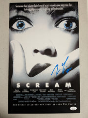 MATTHEW LILLARD Signed Scream 11x17 Movie Poster Stu JSA COA A