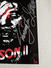 WARRINGTON GILLETTE Signed Jason 8X10 Art Photo 1/25 FRIDAY THE 13TH Part 2 COA