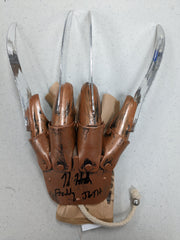 KANE HODDER Signed FREDDY Krueger GLOVE Jason Goes to Hell Friday the 13th 8 RARE BAS QR