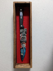 DICK WARLOCK Signed 8x10 PHOTO Halloween 2 Michael Myers JSA COA