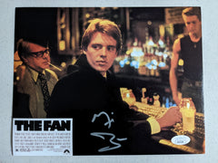 MICHAEL BIEHN Signed The Fan 8x10 PHOTO Autograph Douglas Breen BAS JSA COA