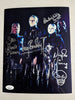 Doug Bradley Simon Bamford Nicholas Vince Barbie Wilde 4X Signed Cenobites 8x10 Photo Hellraiser Autograph BAS JSA A - HorrorAutographs.com