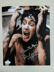 DAVID NAUGHTON Signed 8x10 Photo American Werewolf in London Autograph BAS JSA C