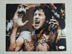 DAVID NAUGHTON Signed 8x10 Photo American Werewolf in London Autograph BAS JSA E