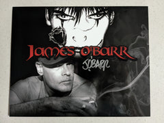 James O'Barr Signed 8x10 Photo The Crow Creator Autographed JSA COA C