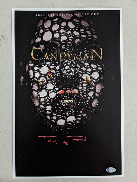 TONY TODD Signed 2020 CANDYMAN 11x17 Movie Poster Autograph BECKETT BAS COA - HorrorAutographs.com