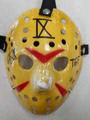 SPENCER CHARNAS Ice Nine Kills Signed Jason Mask with inscription TGIF BAS JSA COA