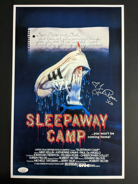Felissa Rose Signed 11x17 Photo Autograph Sleepaway Camp BAS JSA COA