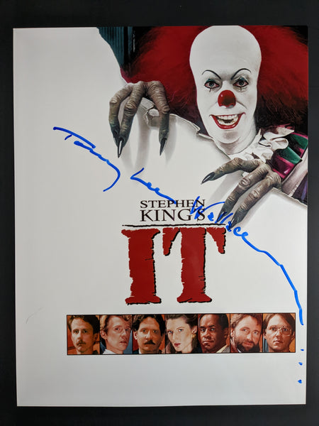 TOMMY LEE WALLACE Signed 10x13 PHOTO IT Pennywise Autograph Horror COA