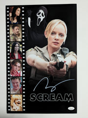 Marley SHELTON Signed SCREAM 11x17 Photo GHOSTFACE HICKS Autograph  BAS JSA COA B