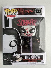 James O'Barr Signed The Crow Funko Pop Figure Special Custom Autographed RARE VAULTED BAS JSA COA Blue