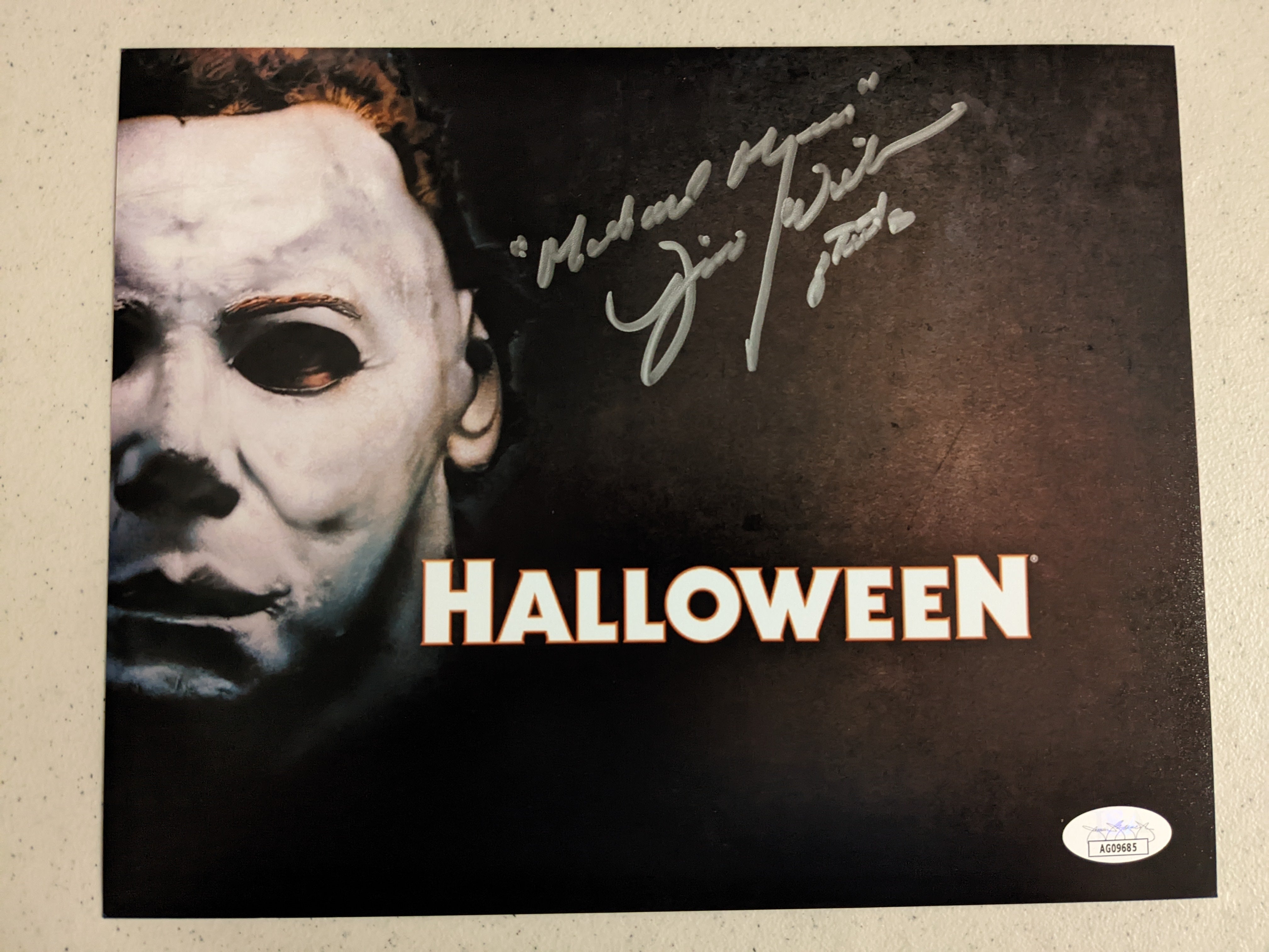 James JIM WINBURN Signed 8x10 Photo Michael Myers 1978 Halloween