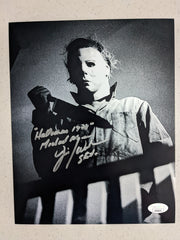James JIM WINBURN Signed 8x10 Photo Michael Myers 1978 Halloween Autograph JSA COA A
