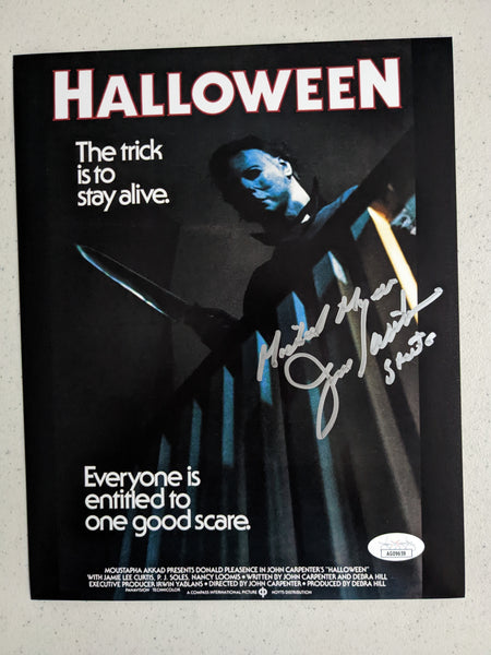 James JIM WINBURN Signed 8x10 Photo Michael Myers 1978 Halloween Autograph BAS JSA U