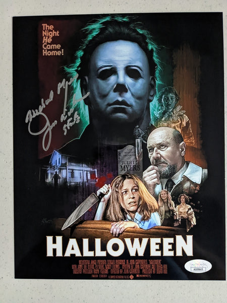 James JIM WINBURN Signed 8x10 Photo Michael Myers 1978 Halloween Autograph JSA COA D - HorrorAutographs.com