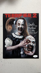 AMELIE McLAIN Signed 8x10 Photo Little Pale Girl TERRIFIER 2 Autograph JSA COA B