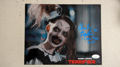 AMELIE McLAIN Signed 8x10 Photo Little Pale Girl TERRIFIER 2 Autograph JSA COA D