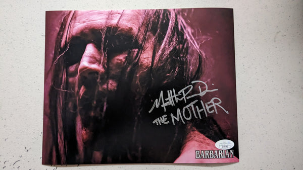 Matthew Patrick DAVIS signed 8x10 PHOTO The Mother Barbarian Autograph BAS JSA C