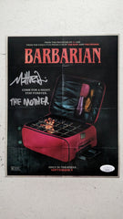Matthew Patrick DAVIS signed 8x10 PHOTO The Mother Barbarian Autograph BAS JSA G