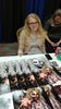 Autographed 11x17 Teddy Bear Girl artist poster by Addy Miller, featuring The Walking Dead character, with certificate of authenticity.